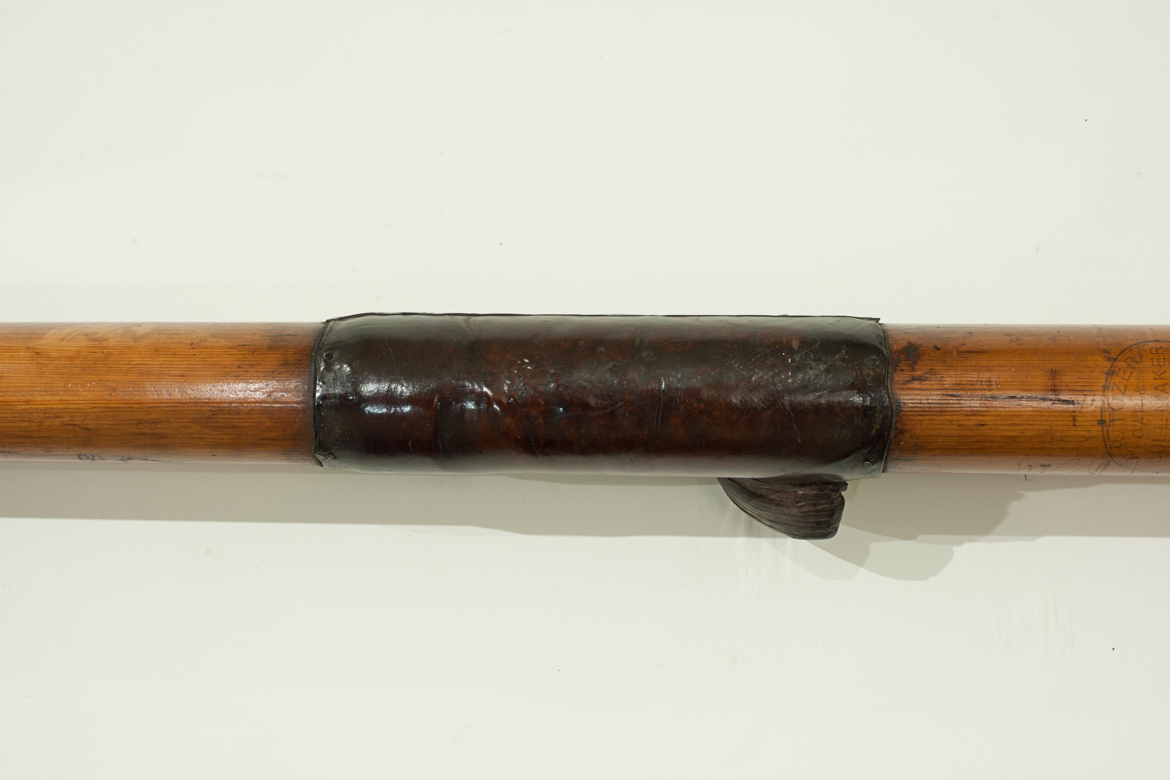 Early 20th Century Brasenose College Boat Club 1922 Rowing Oar, Summer Eights, Oxford University