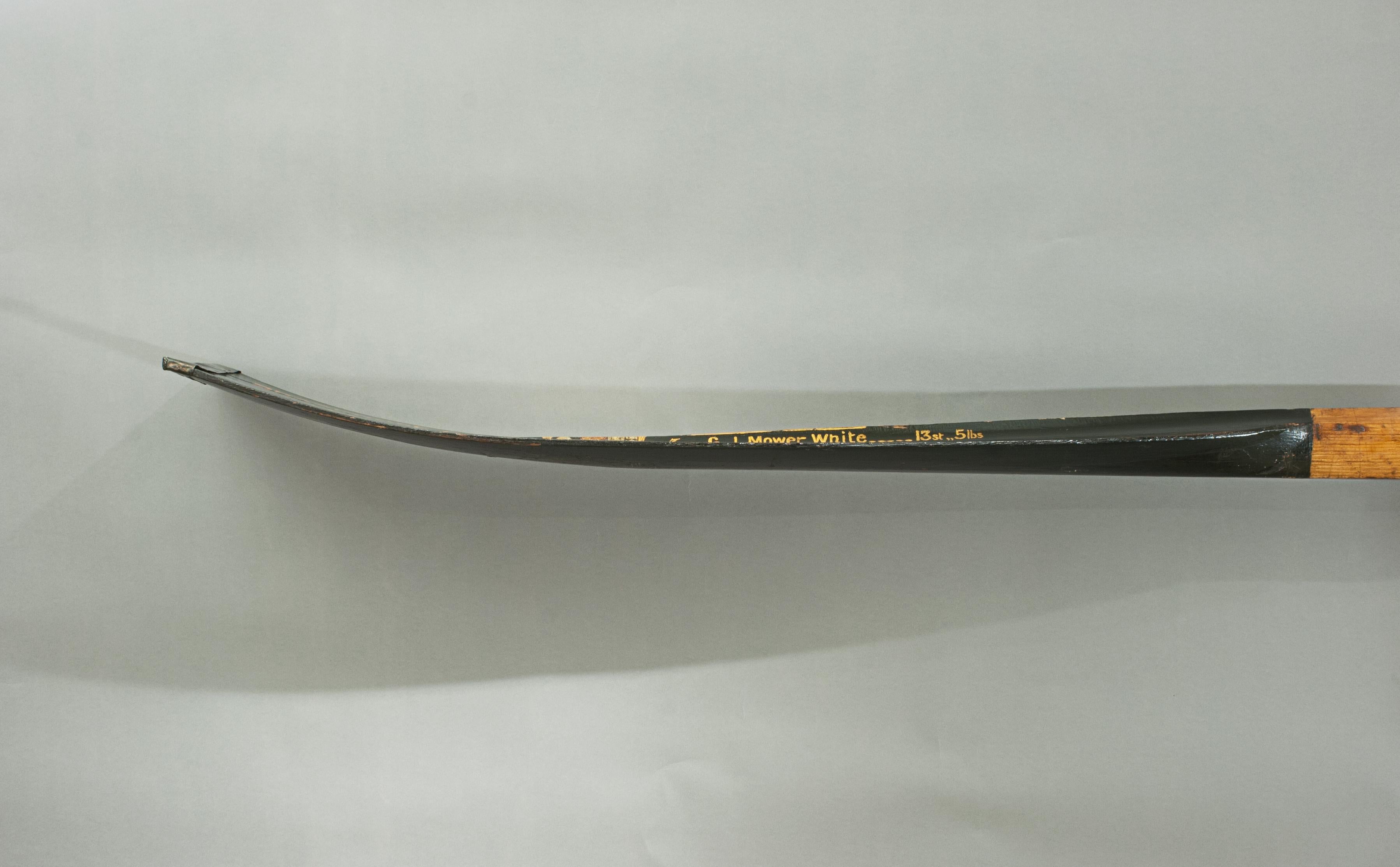 Brasenose College Boat Club 1923 Rowing Oar 5
