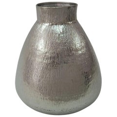 Brasfield Vase in Nickel by CuratedKravet