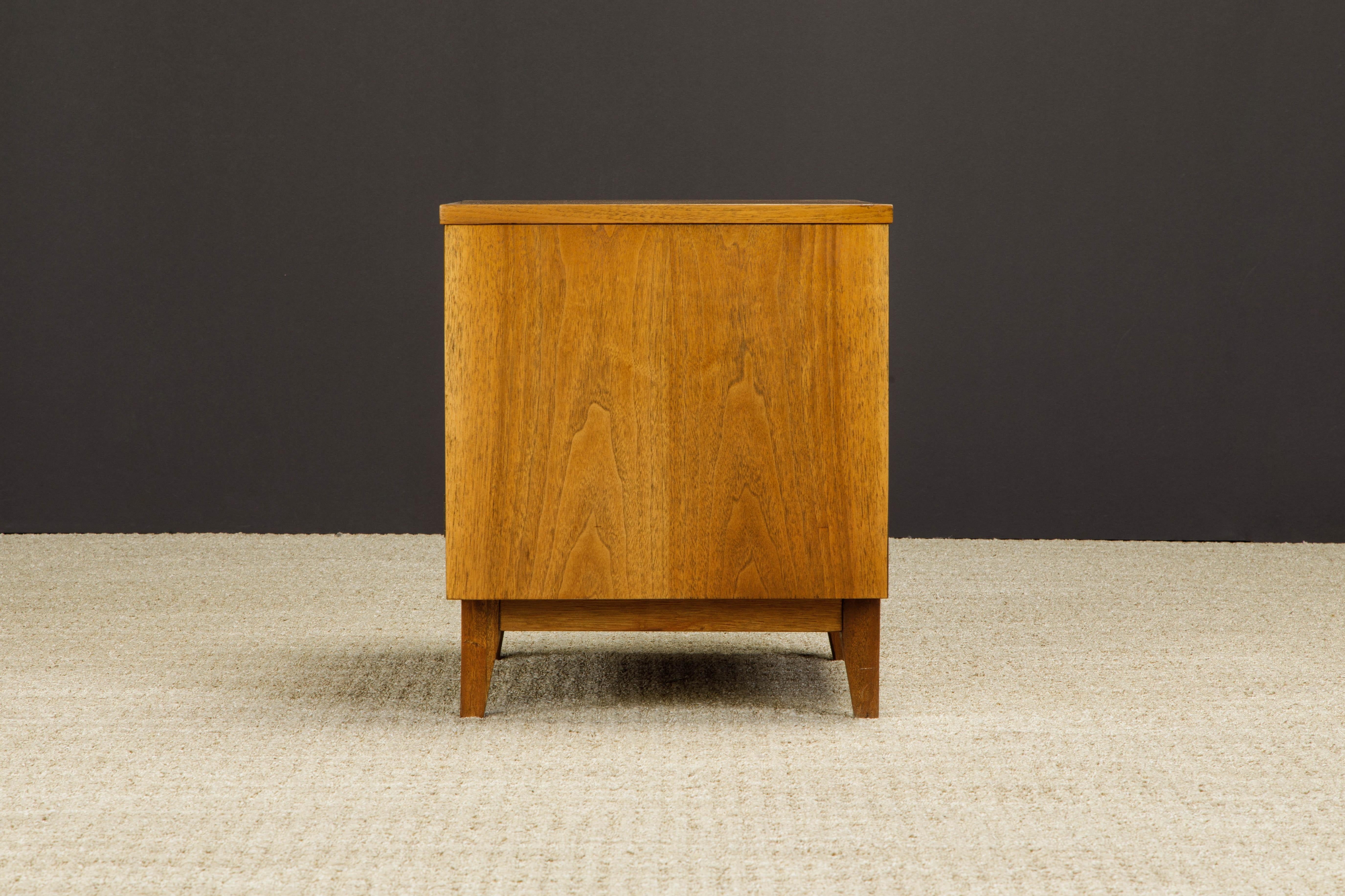 'Brasilia' by Broyhill Premier Pair of End / Side Tables, Refinished, 1960s 8