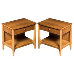 Used 'Brasilia' by Broyhill Premiere Pair of Nightstands, Refinished, 1962