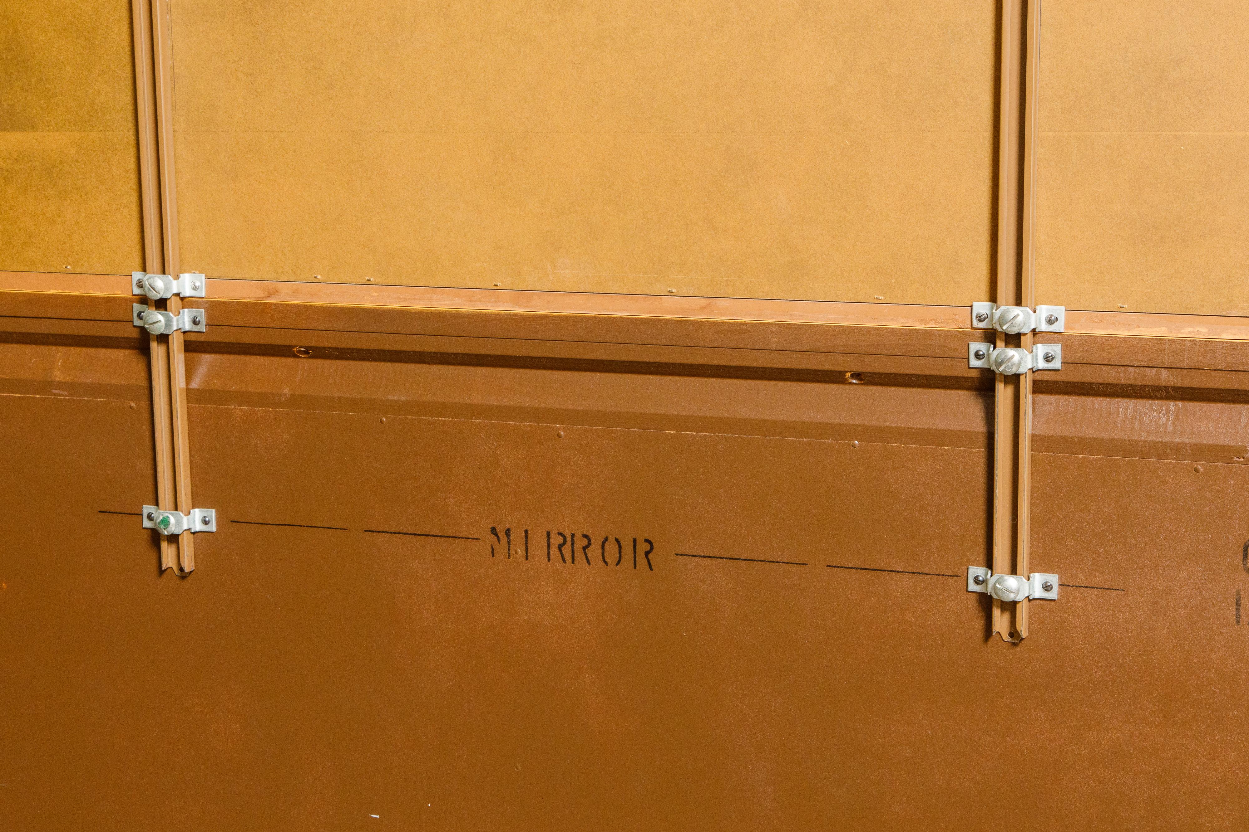 'Brasilia' by Broyhill Premiere Sculptural Dresser and Mirror, 1960s, Signed 10