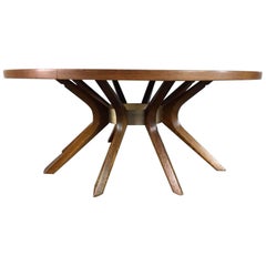 Brasilia Cathedral Coffee Table by Broyhill