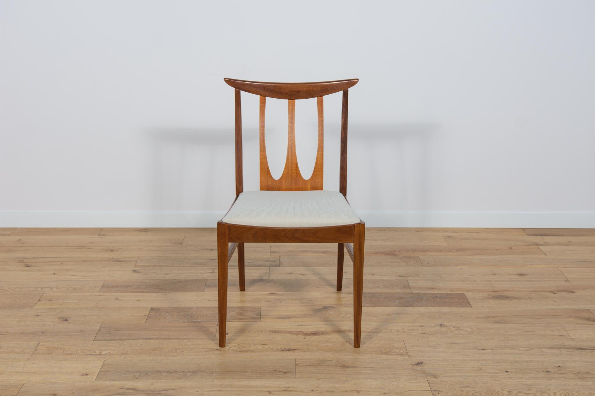 Brasilia Dining Chairs from G-Plan, 1960s, Set of 6 In Excellent Condition For Sale In GNIEZNO, 30
