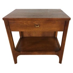 Vintage Brasilia Nightstand by Broyhill