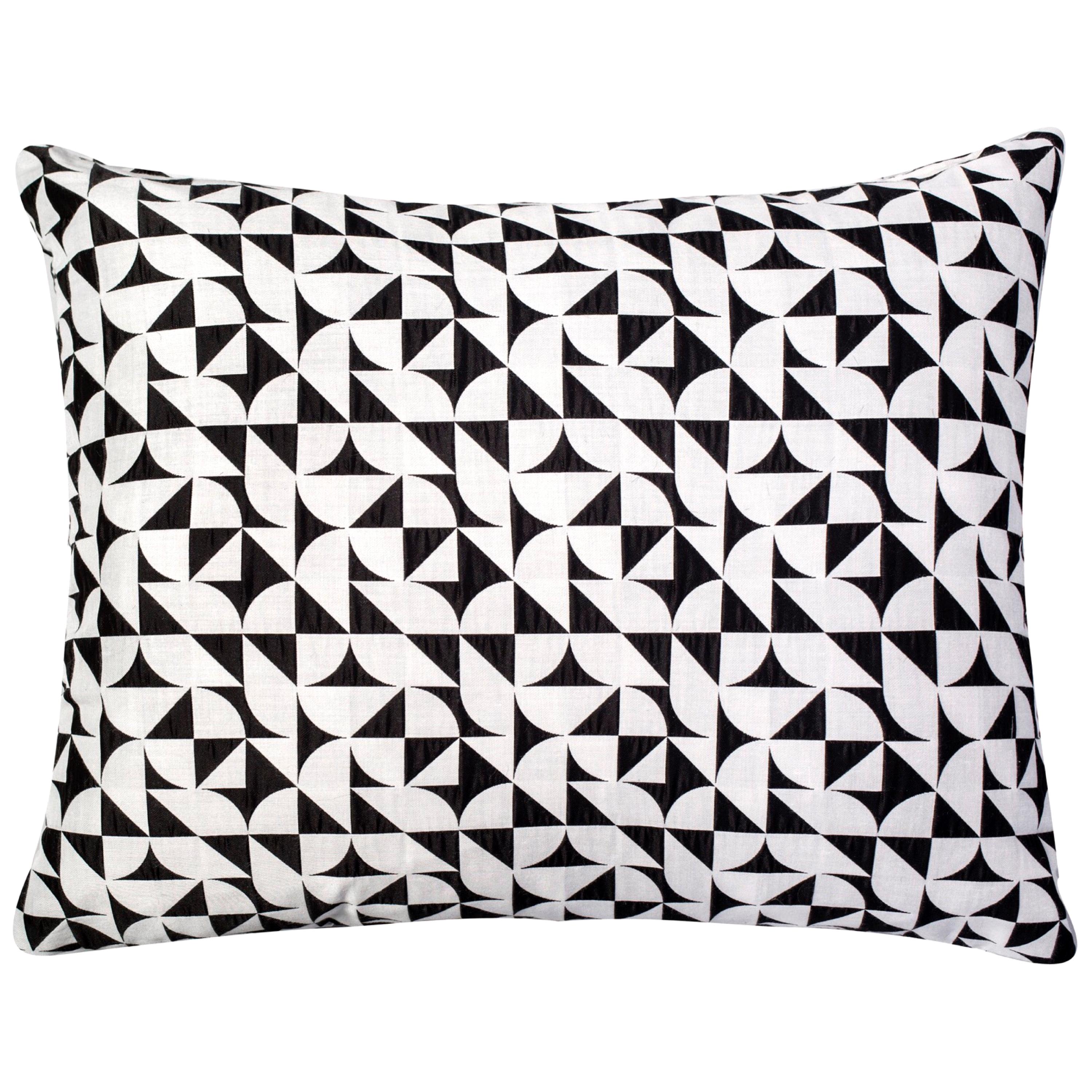 Brasilia Pattern Cushion Curvature Collection Inspired Brazilian Architecture