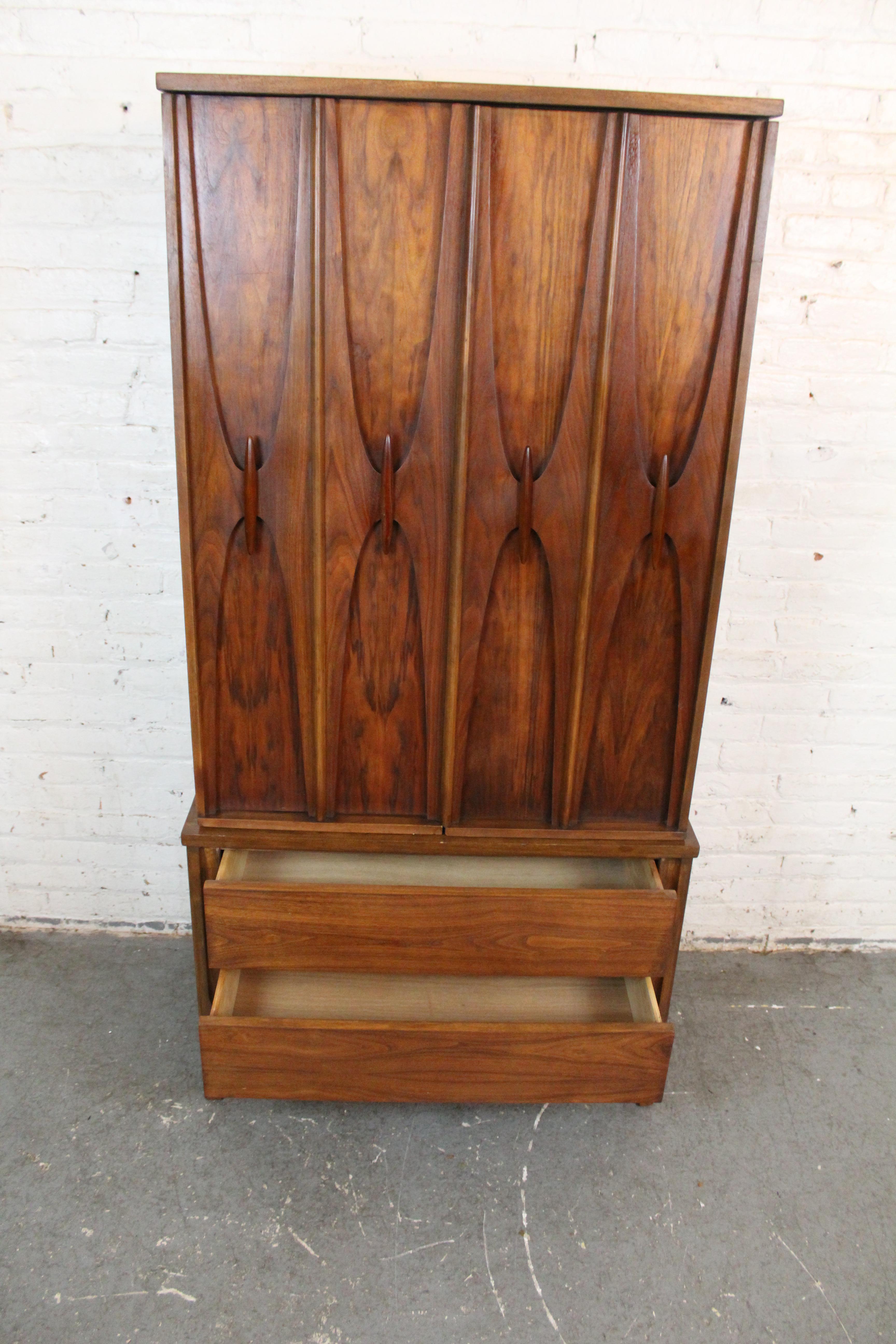 American Brasilia Style Gentleman's Chest by Williams Furniture of South Carolina
