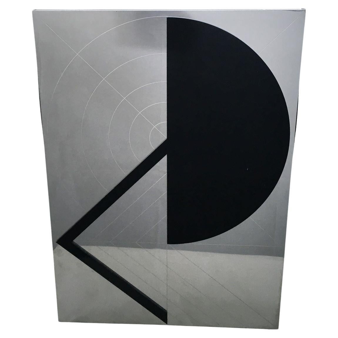 Brasileño Edival Ramosa Acero grabado y plexiglás negro Linee di Gioia