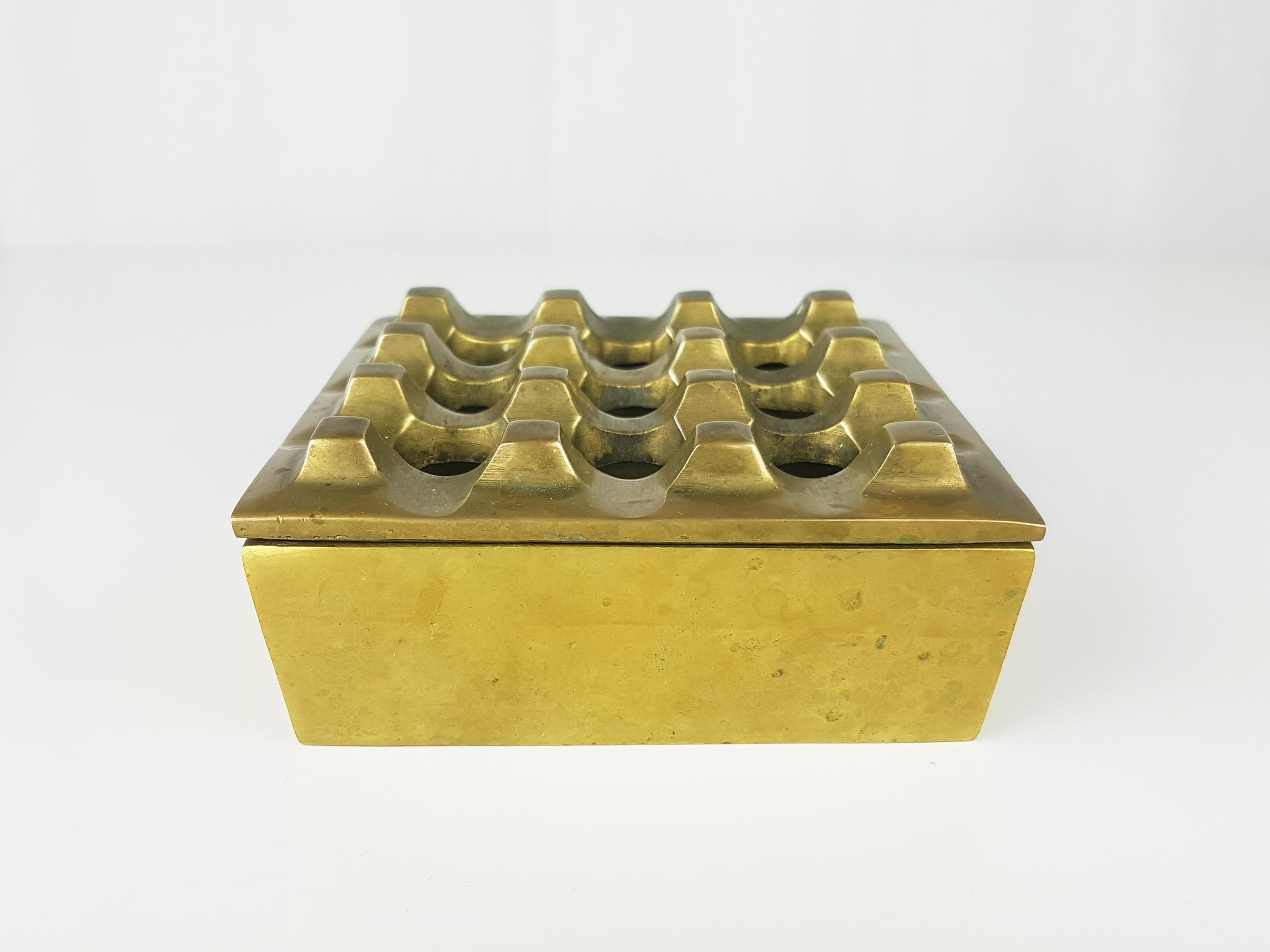 European Brass 1960s ashtray 