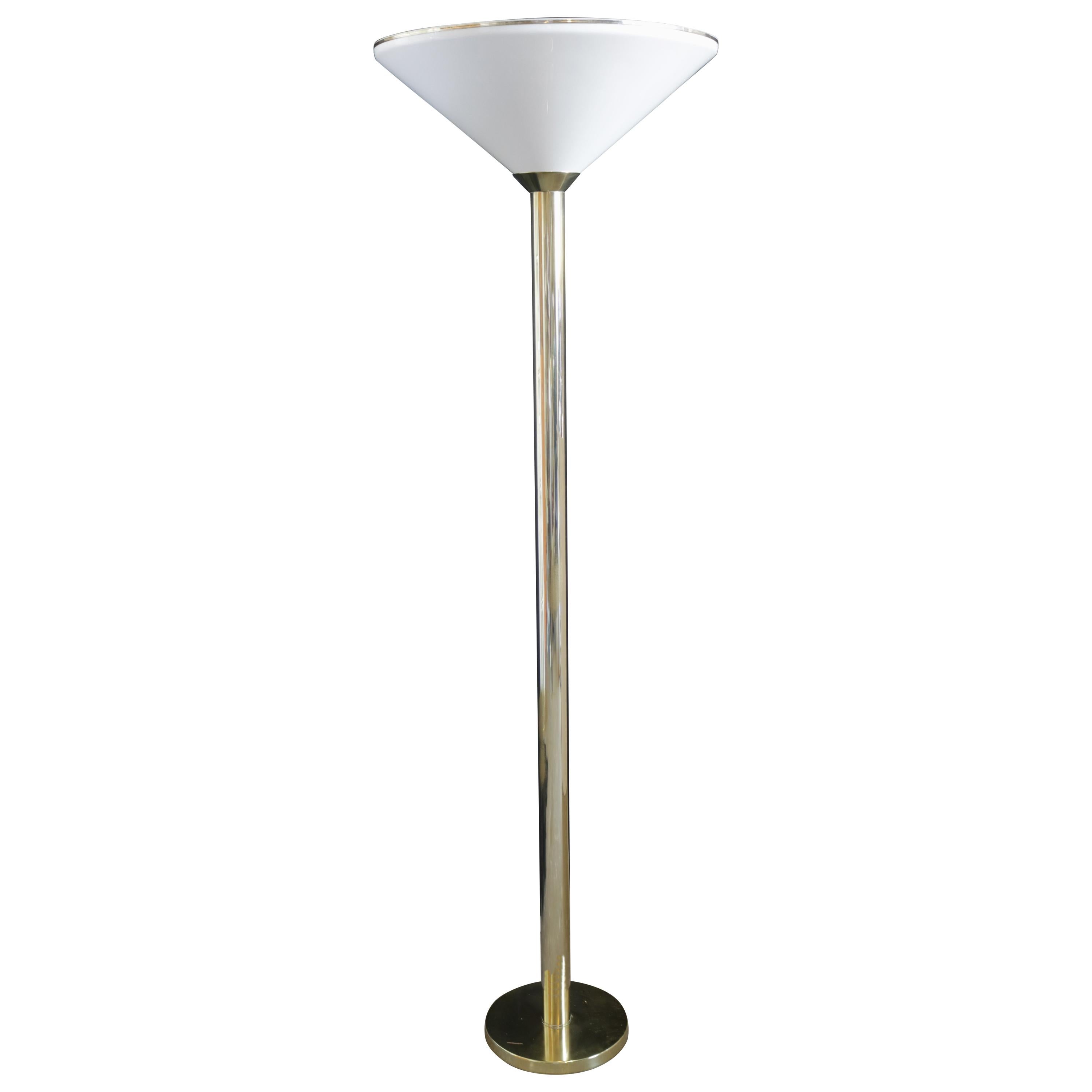 Brass 1970s Floor Lamp