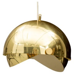 Brass Adjustable Sphere Light by Münchner Werkstätten, Germany, 1970