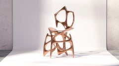 AI Standard Gu Stuhl aus Messing von Duen Studio
