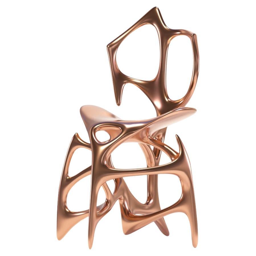 Sedia Studio A Standard Gu in ottone di Duen Studio in vendita