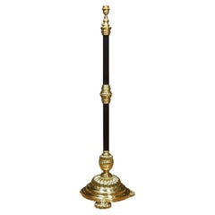 Lampe standard réglable en laiton