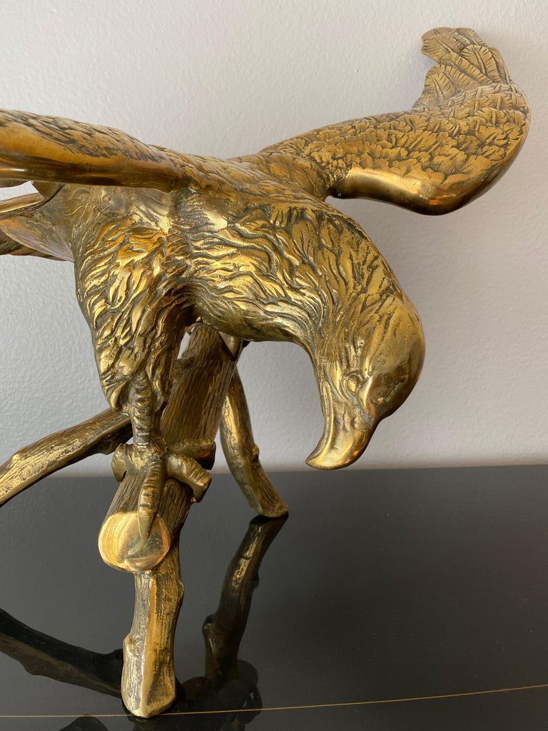 Brass American Bald Eagle Sculpture at 1stDibs | brass bald eagle