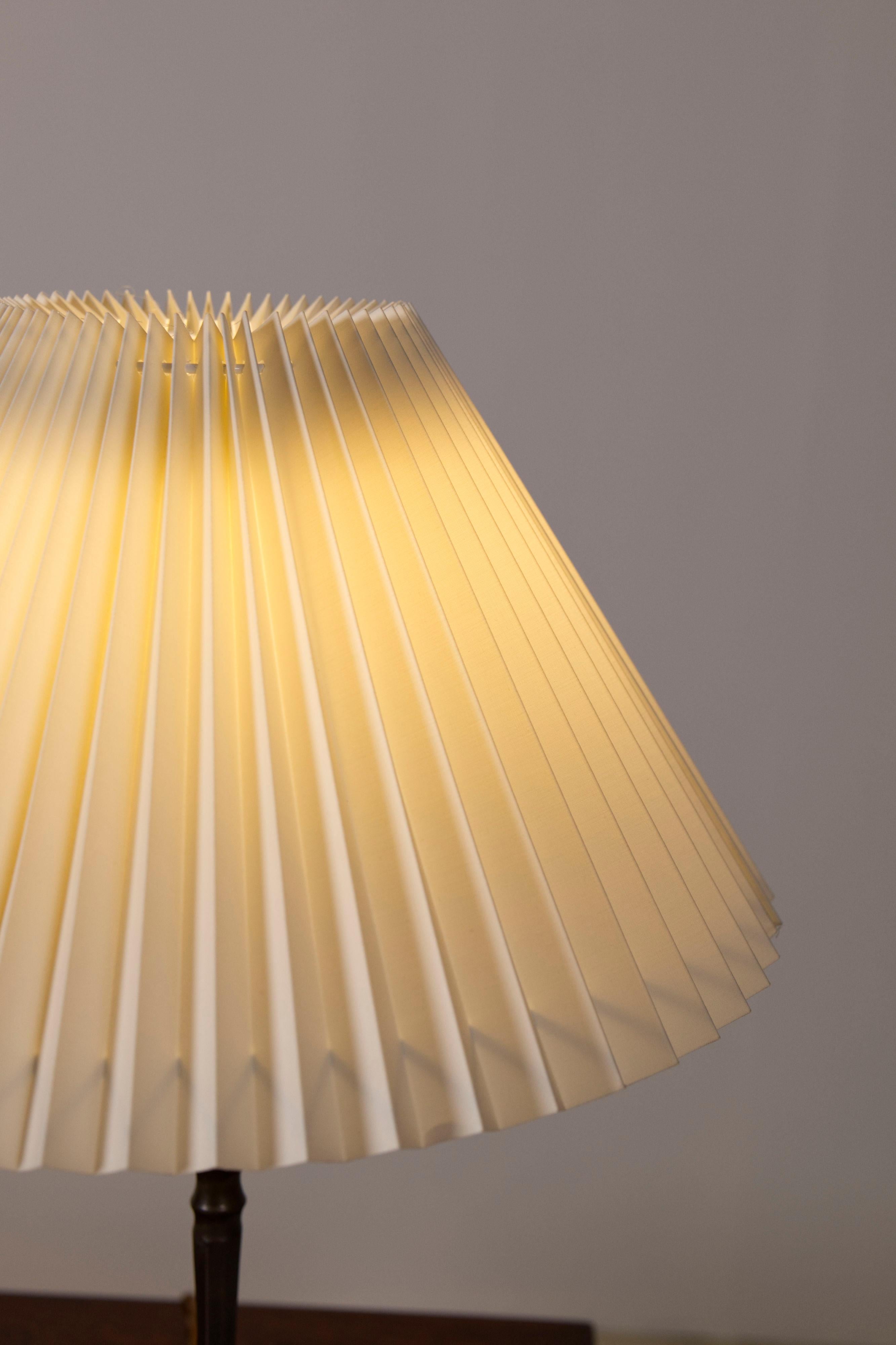 Brass an Copper table lamp, Denmark, 1960s For Sale 9