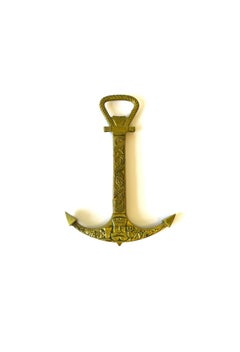 Brass Anchor Wine and Bottle Opener