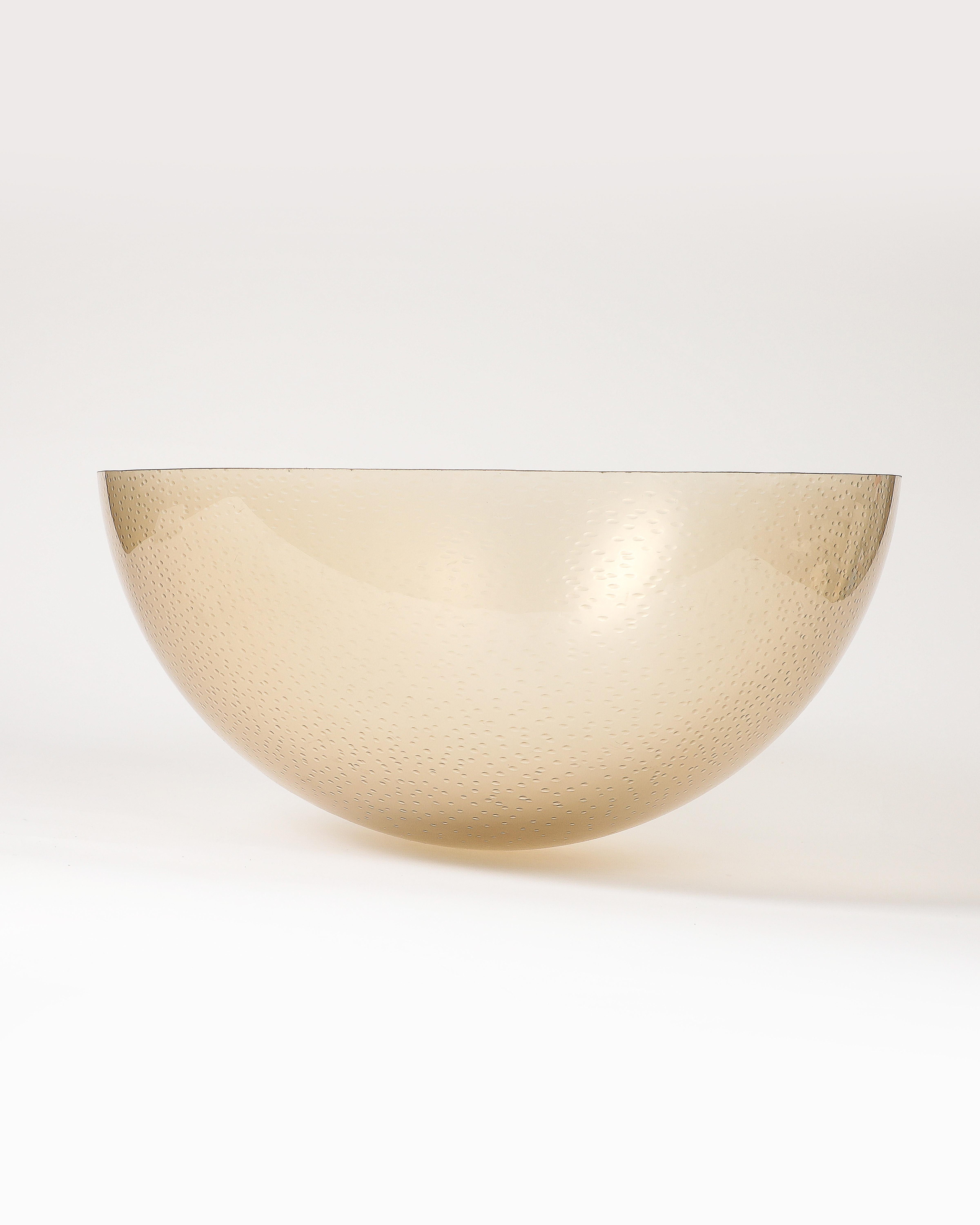 Brass and Acrylic Ceiling Light, Italy, c. 1960 11