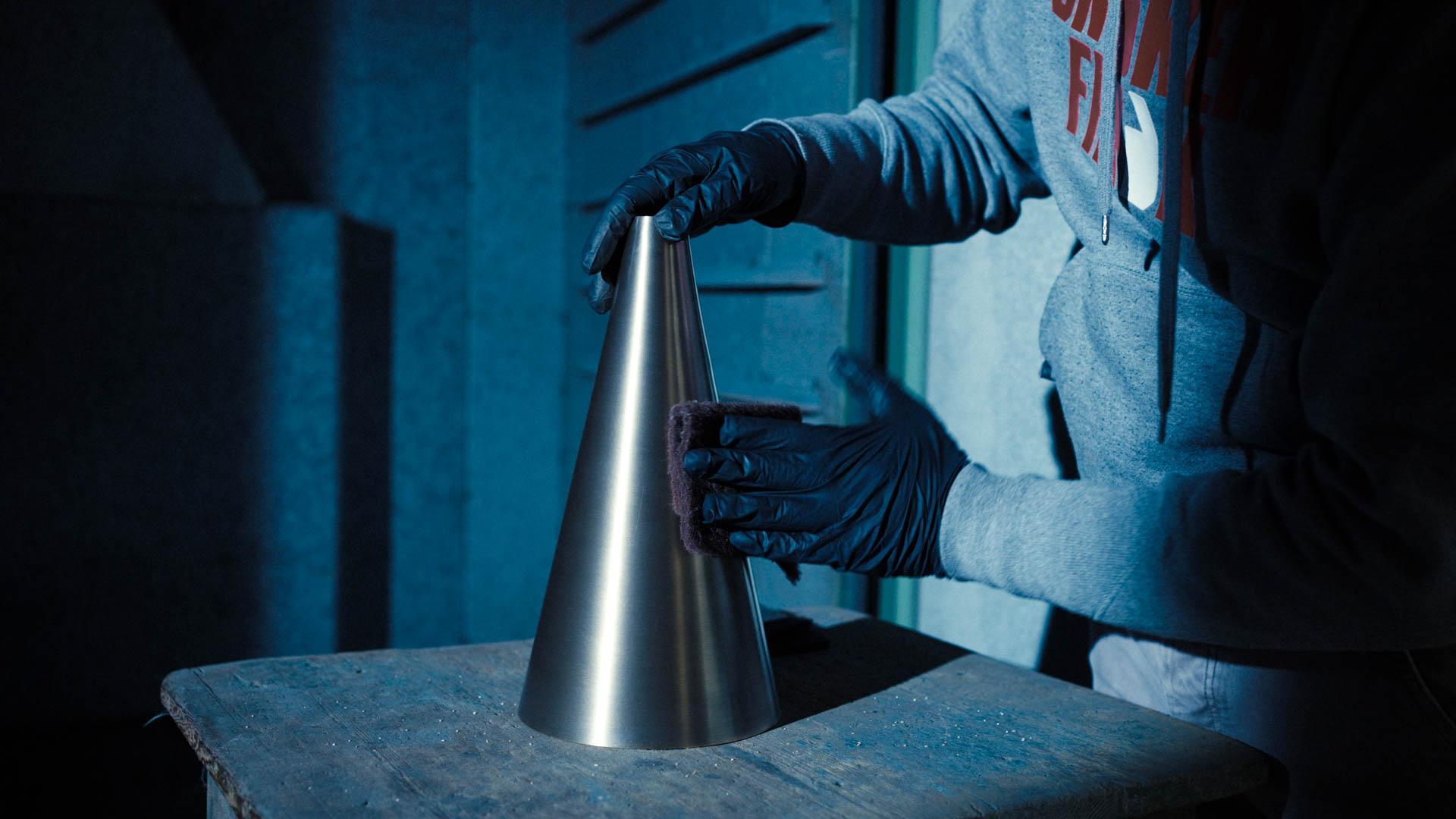 Lampada da tavolo Fungotto in ottone e alabastro di Matlight Milano in vendita 5
