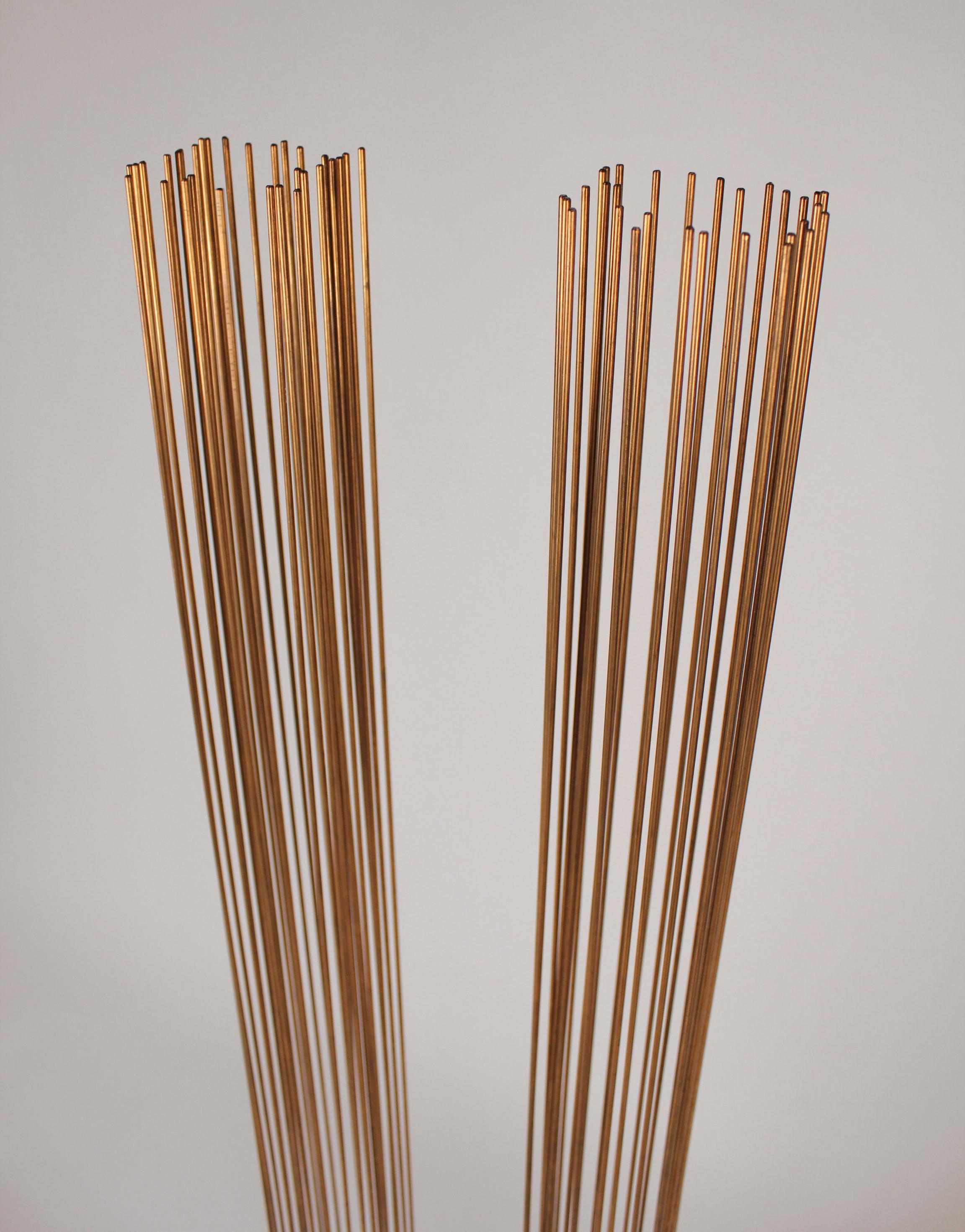 20th Century Brass and Beryllium Copper Sonambinet Sounding Sculpture by Val Bertoia For Sale