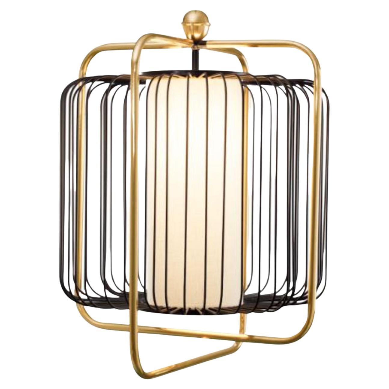 Brass and Black Jules Suspension Lamp by Dooq