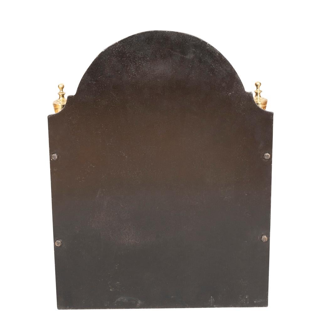 Grille de cheminée en laiton et fonte Bon état - En vente à Essex, MA