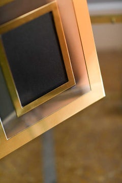 Brass and chromed metal frame Liwan’s Rome 1970