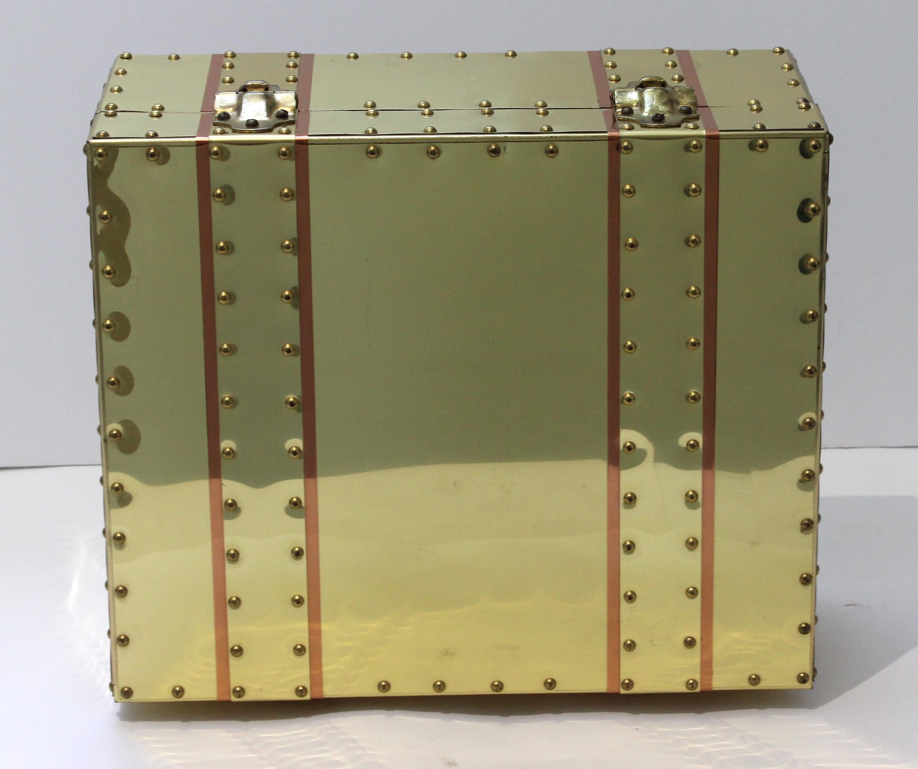 brass storage box