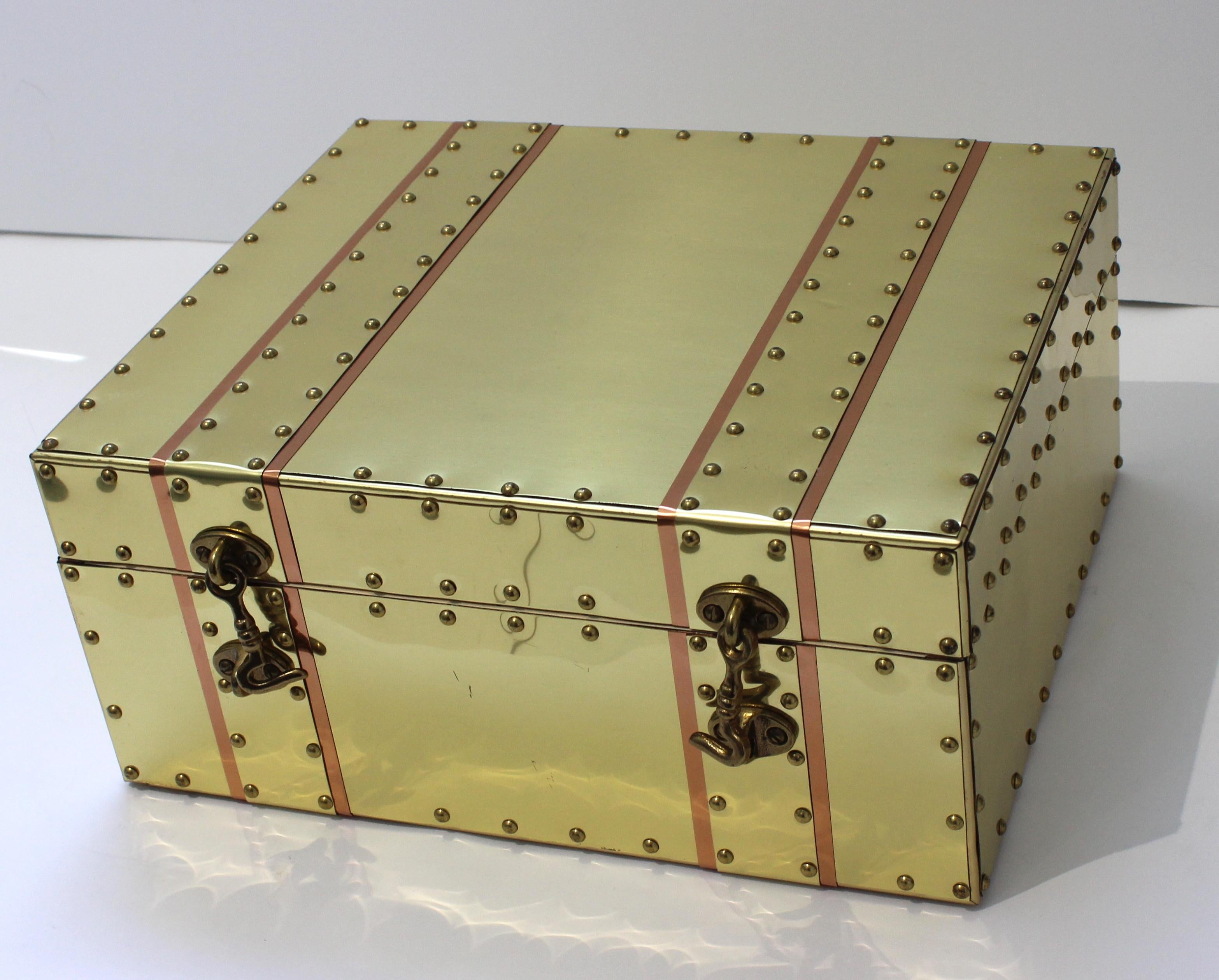 Spanish  Brass and Copper Box