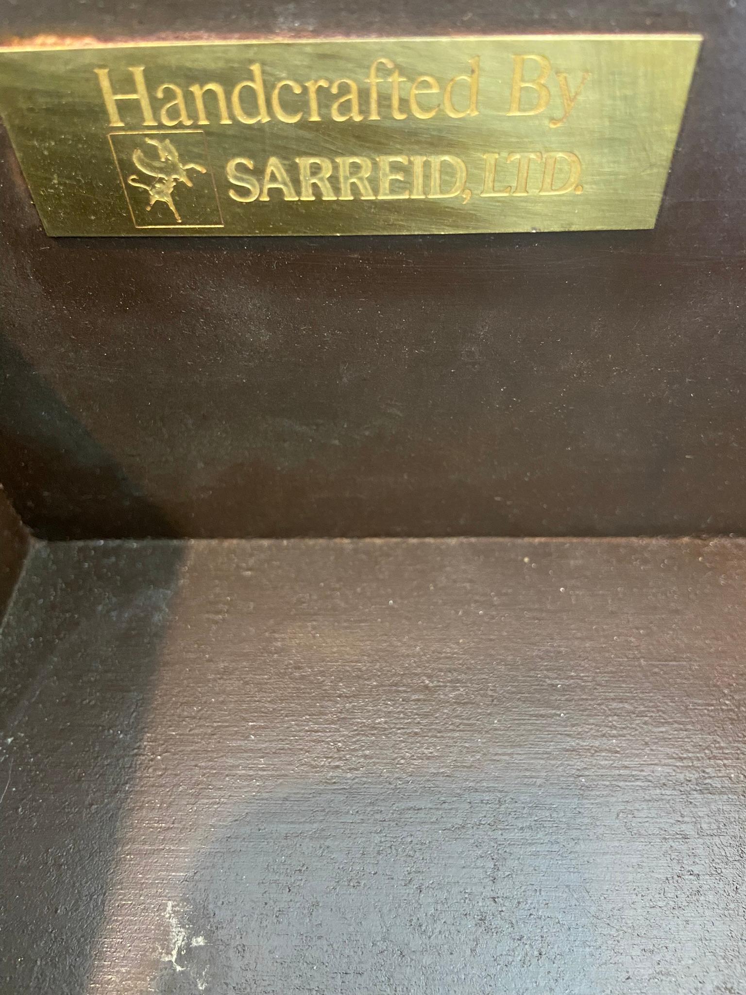 Sarreid Ltd. Brass and Copper Clad Chest, a Pair 2