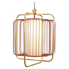 Brass and Copper Jules Suspension Lamp by Dooq