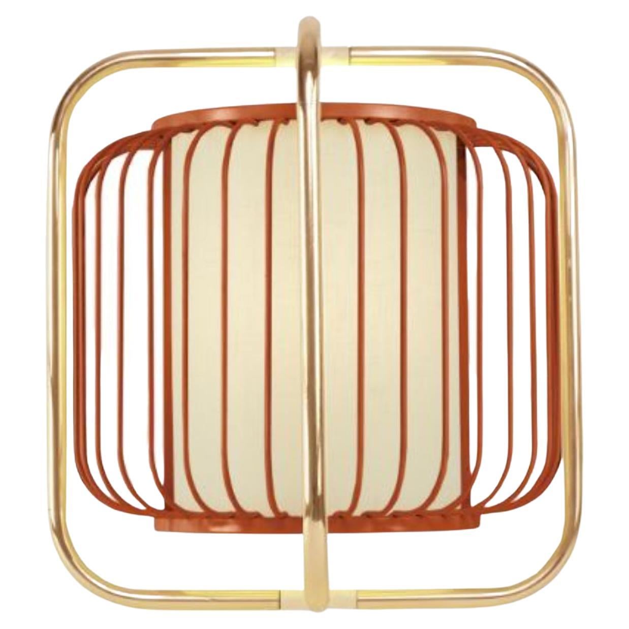 Brass and Copper Jules Wall Lamp by Dooq For Sale