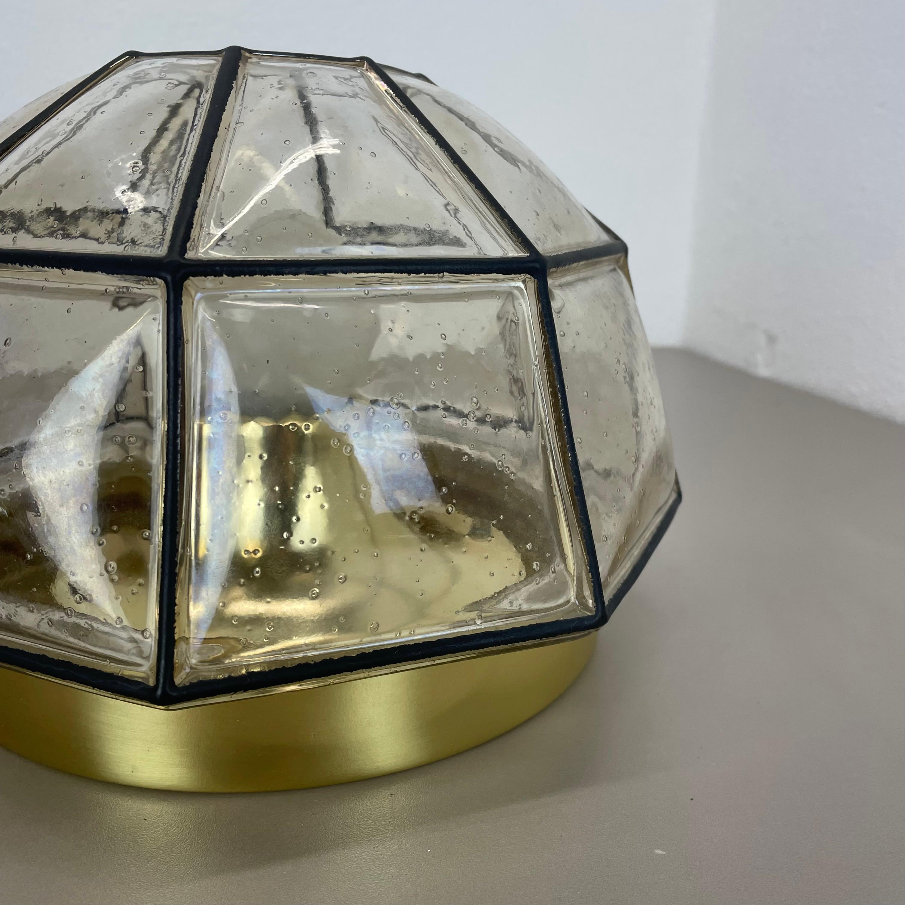 Brass and glass 