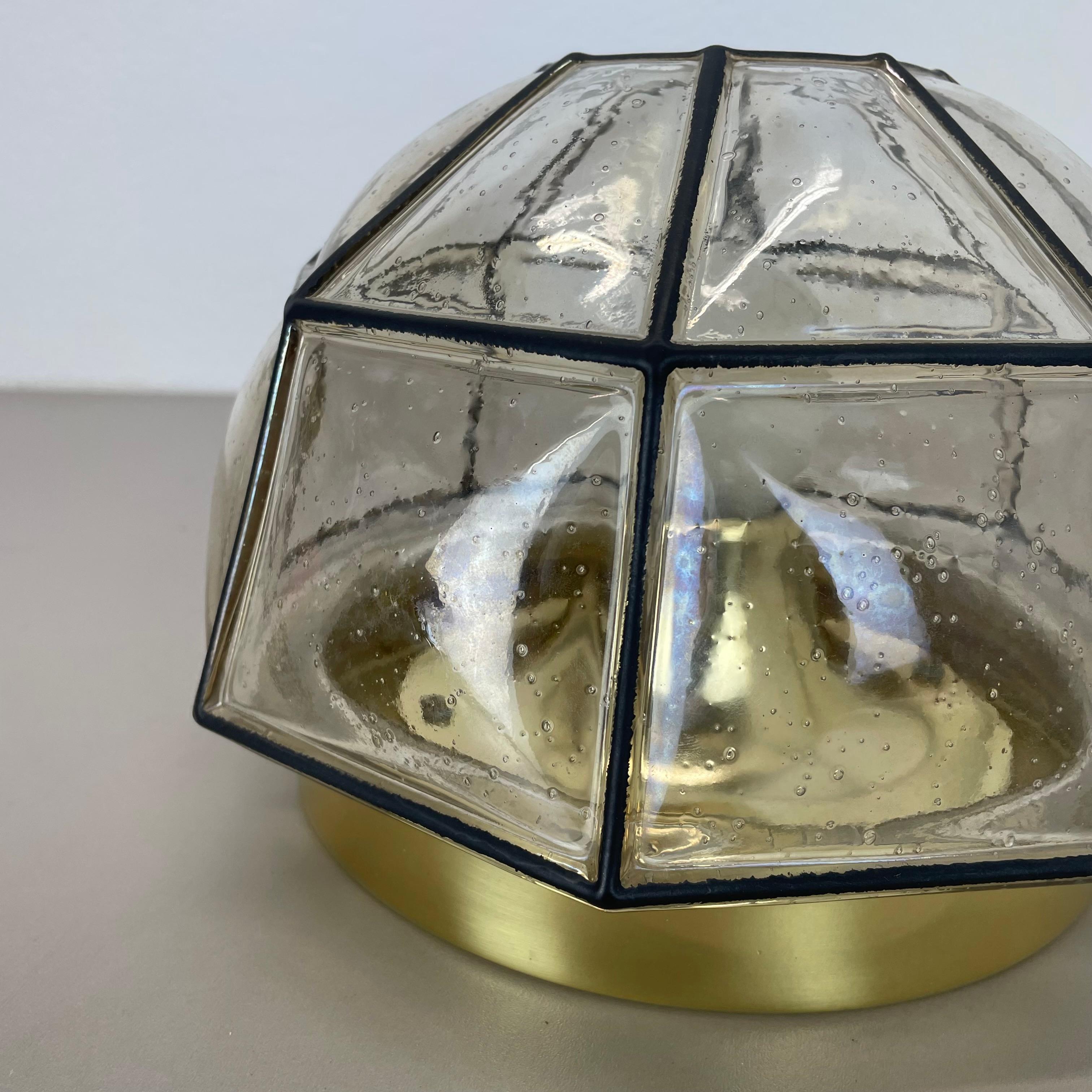 Brass and glass 