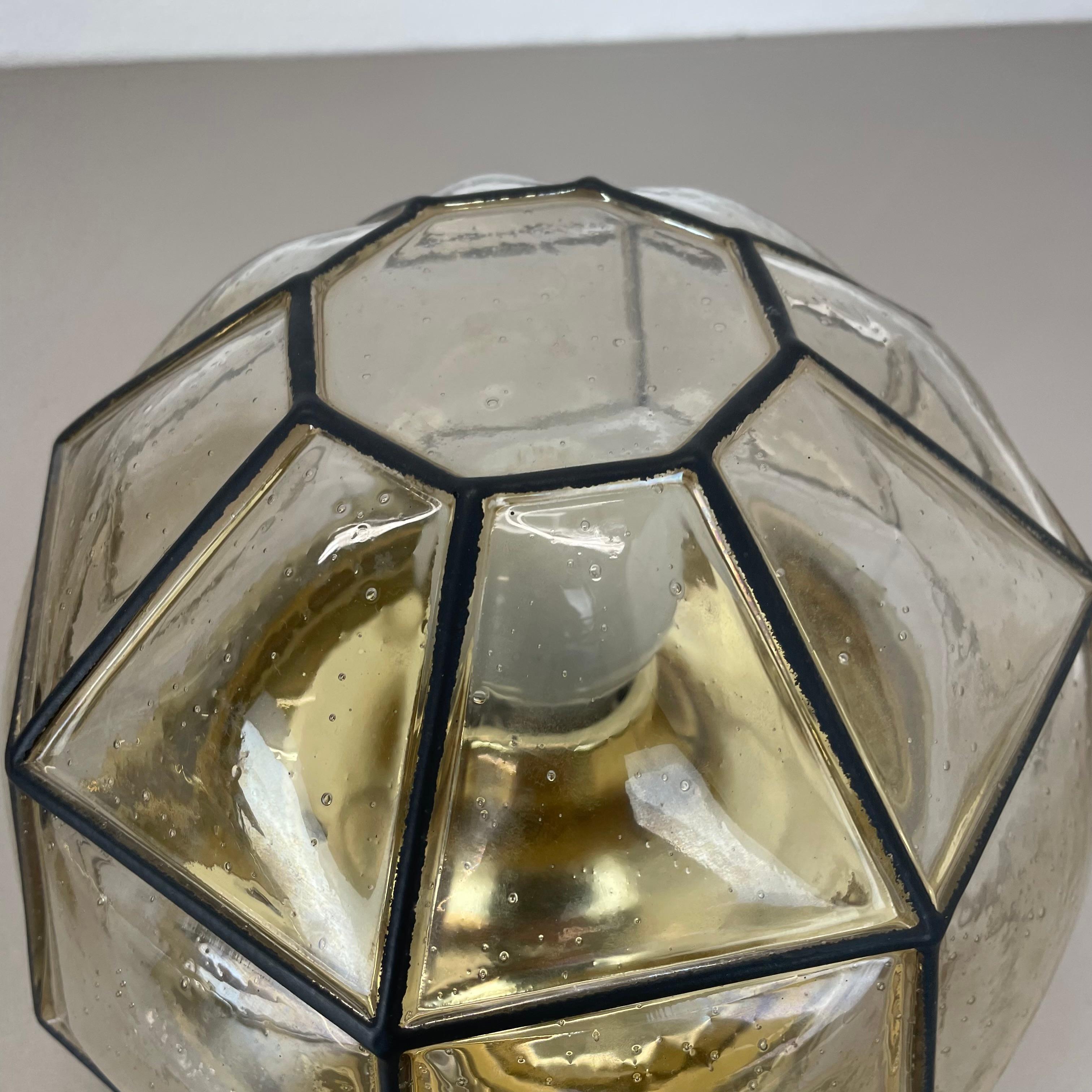 Brass and glass 
