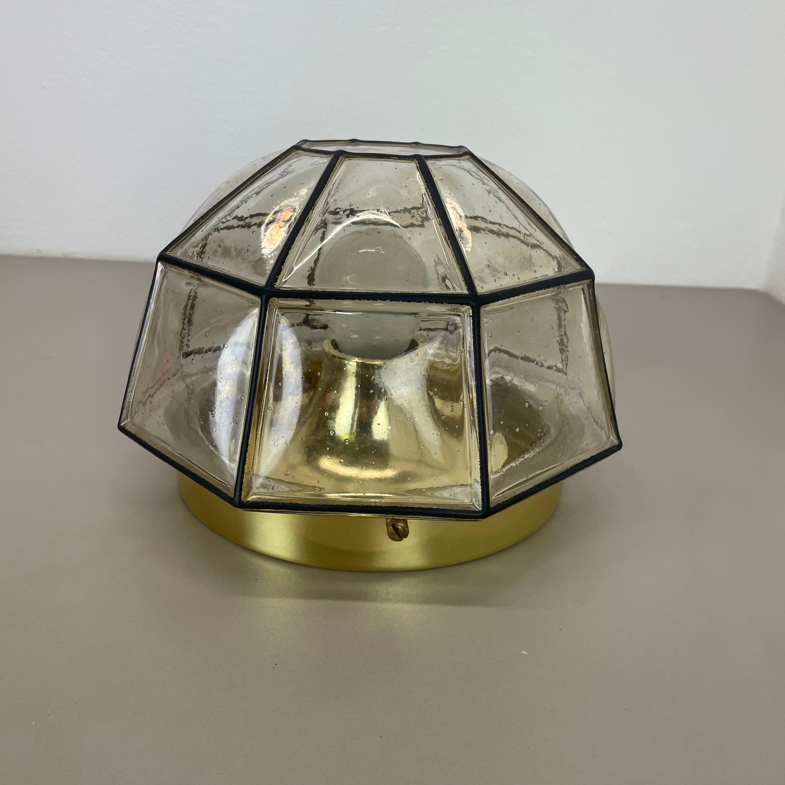 Metal Brass and glass 
