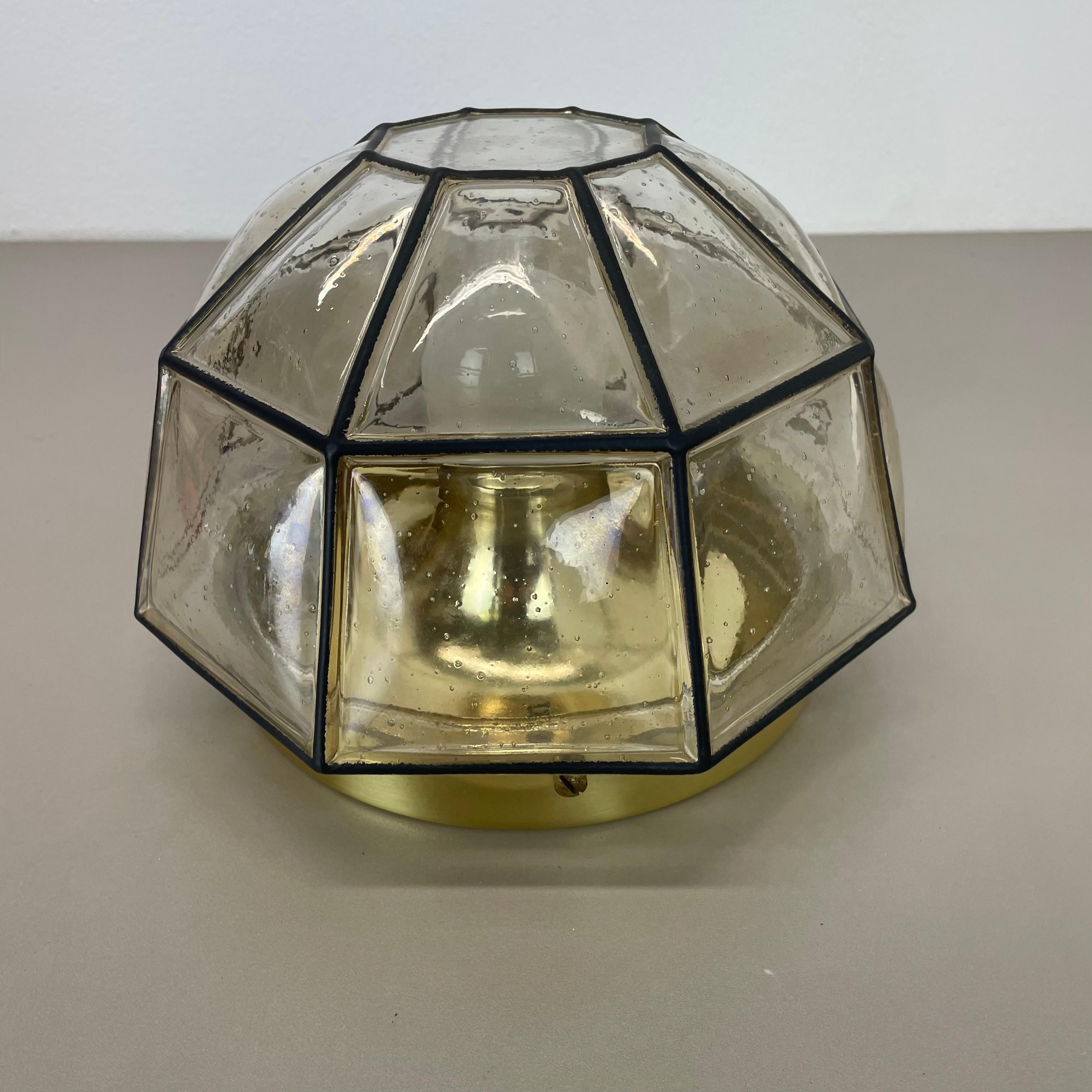 Brass and glass 