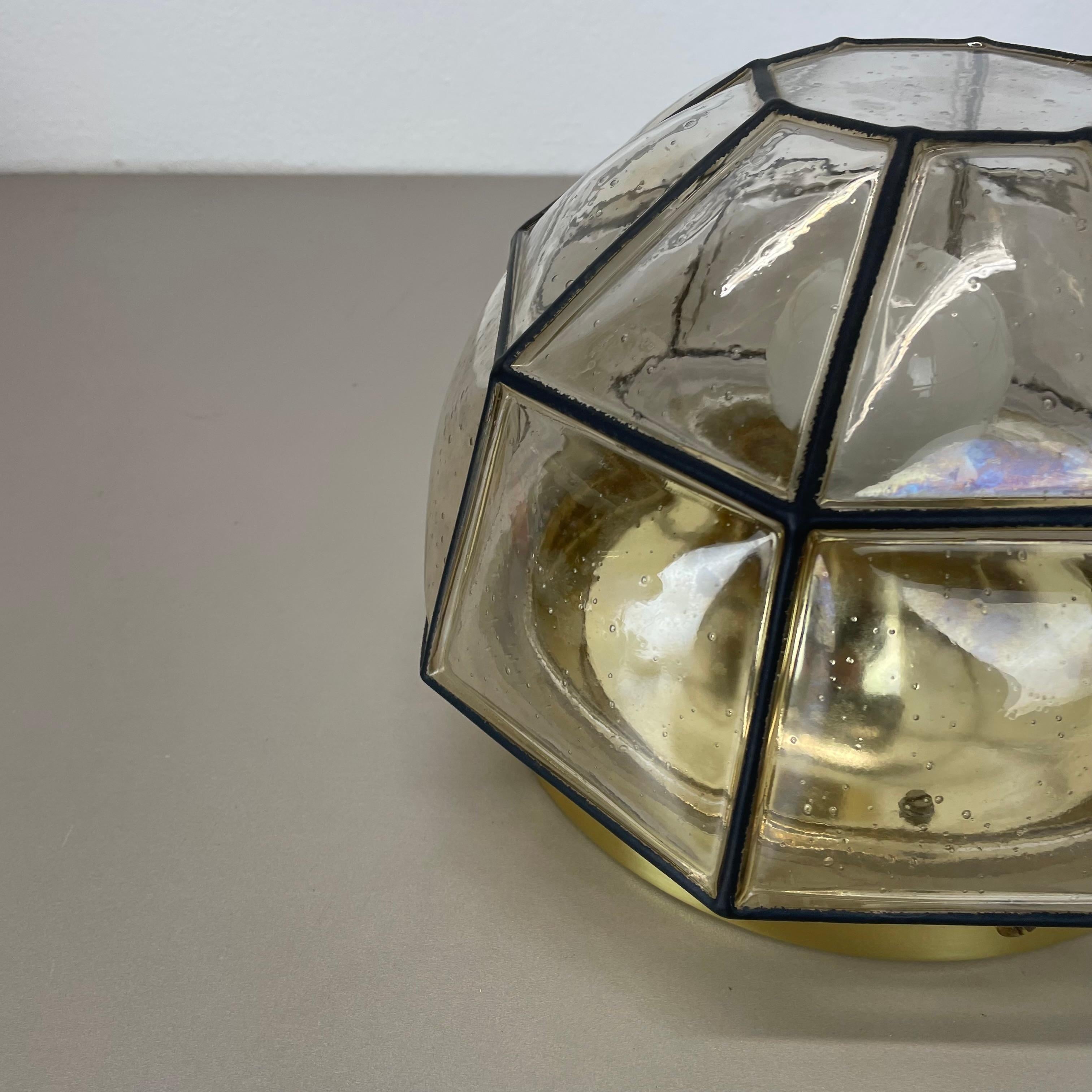 Brass and glass 