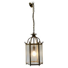 Lanterne en laiton et verre Lights