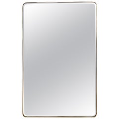 Brass and Glass Mirror
