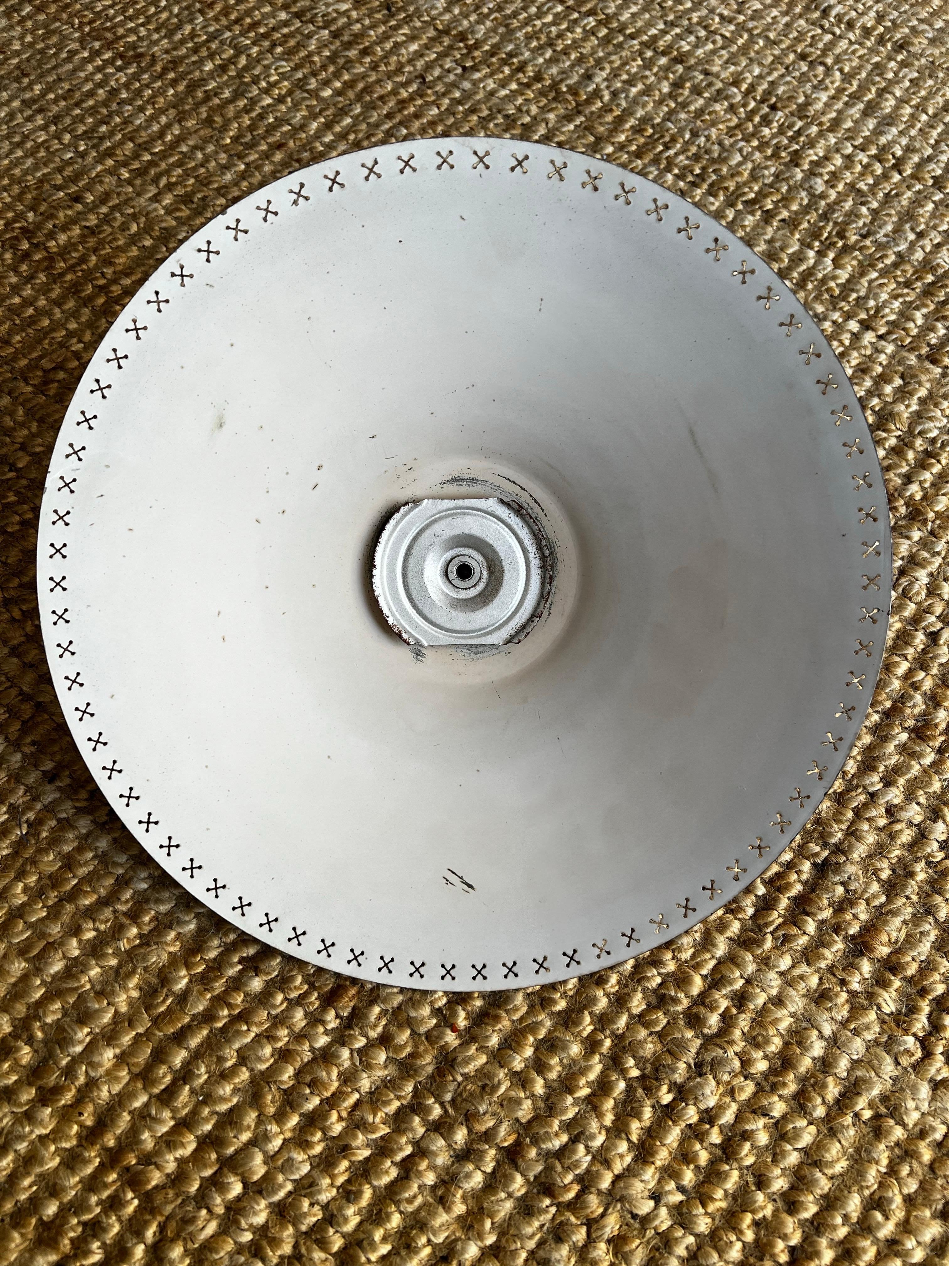 Brass and Glass Table Lamp attributed to Bengt Karlby for Lyfa, Denmark For Sale 2