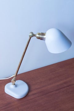 Brass and grey table lamp mod. 532012 by Bertil Brisborg for Nordiska Kompaniet