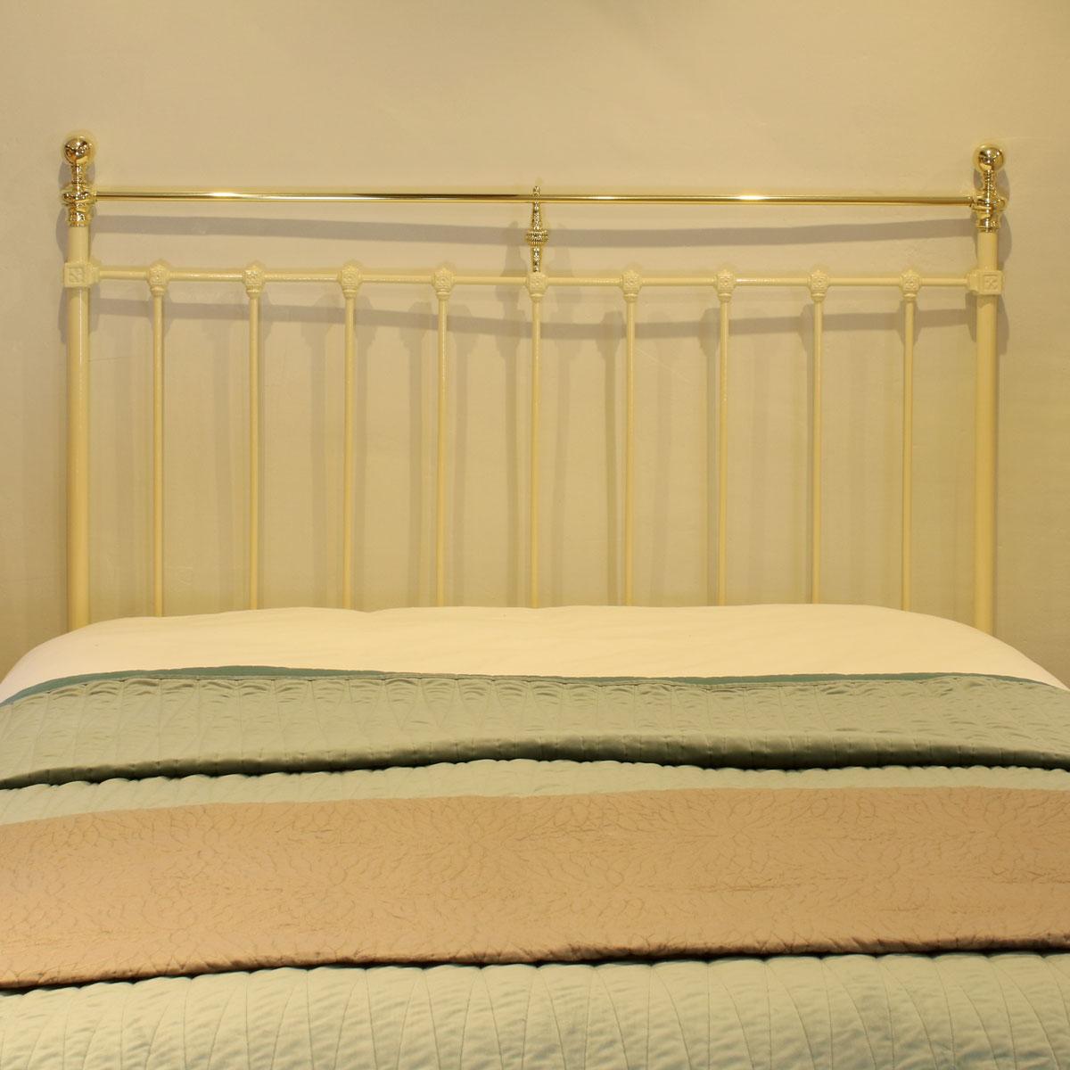 brass platform bed frame