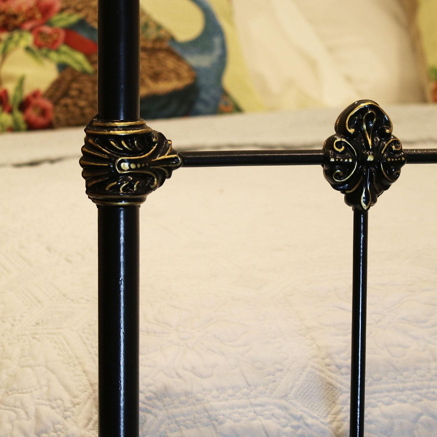 Brass and Iron Gold Lined Bed, MD68 1