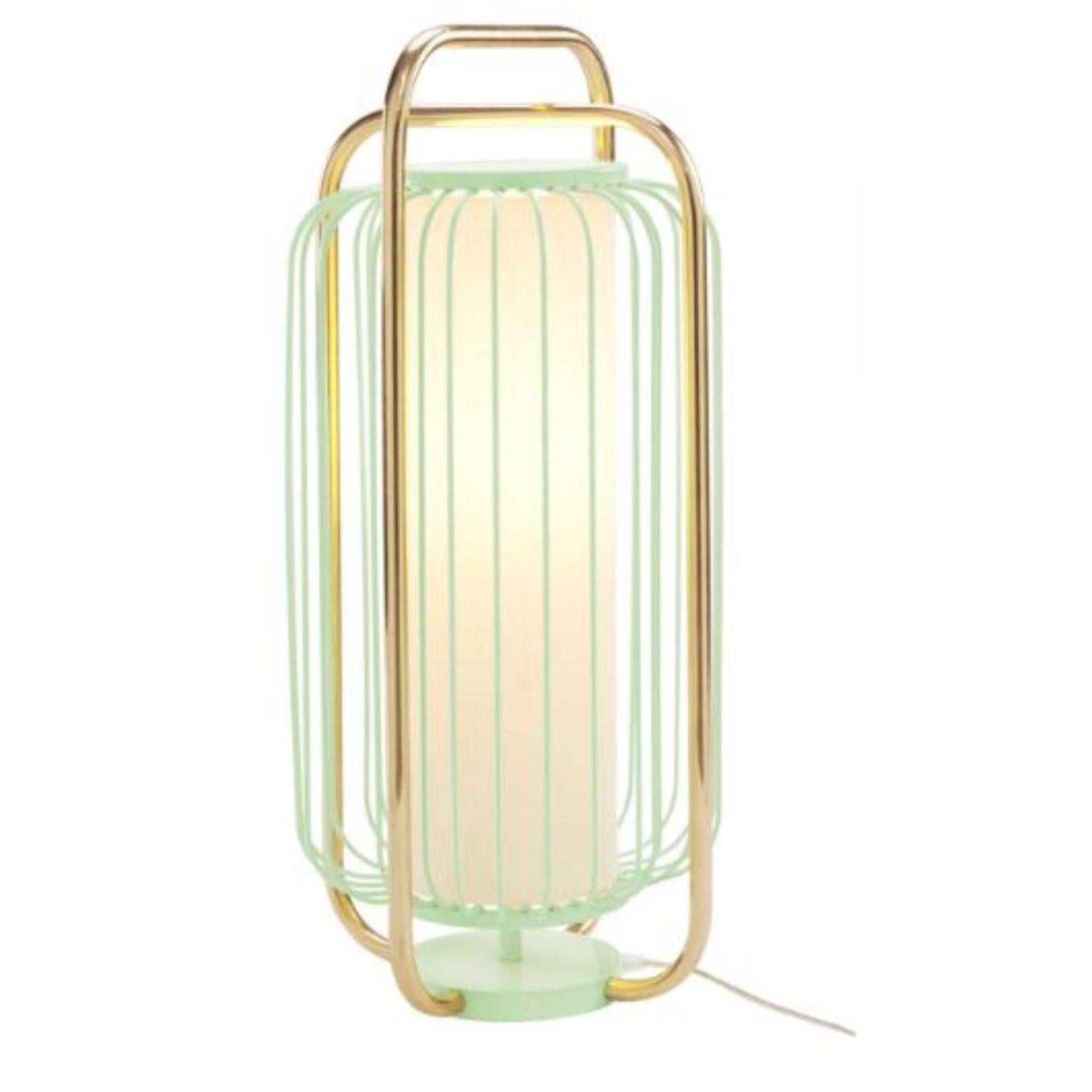 Modern Brass and Ivory Jules Table Lamp by Dooq For Sale