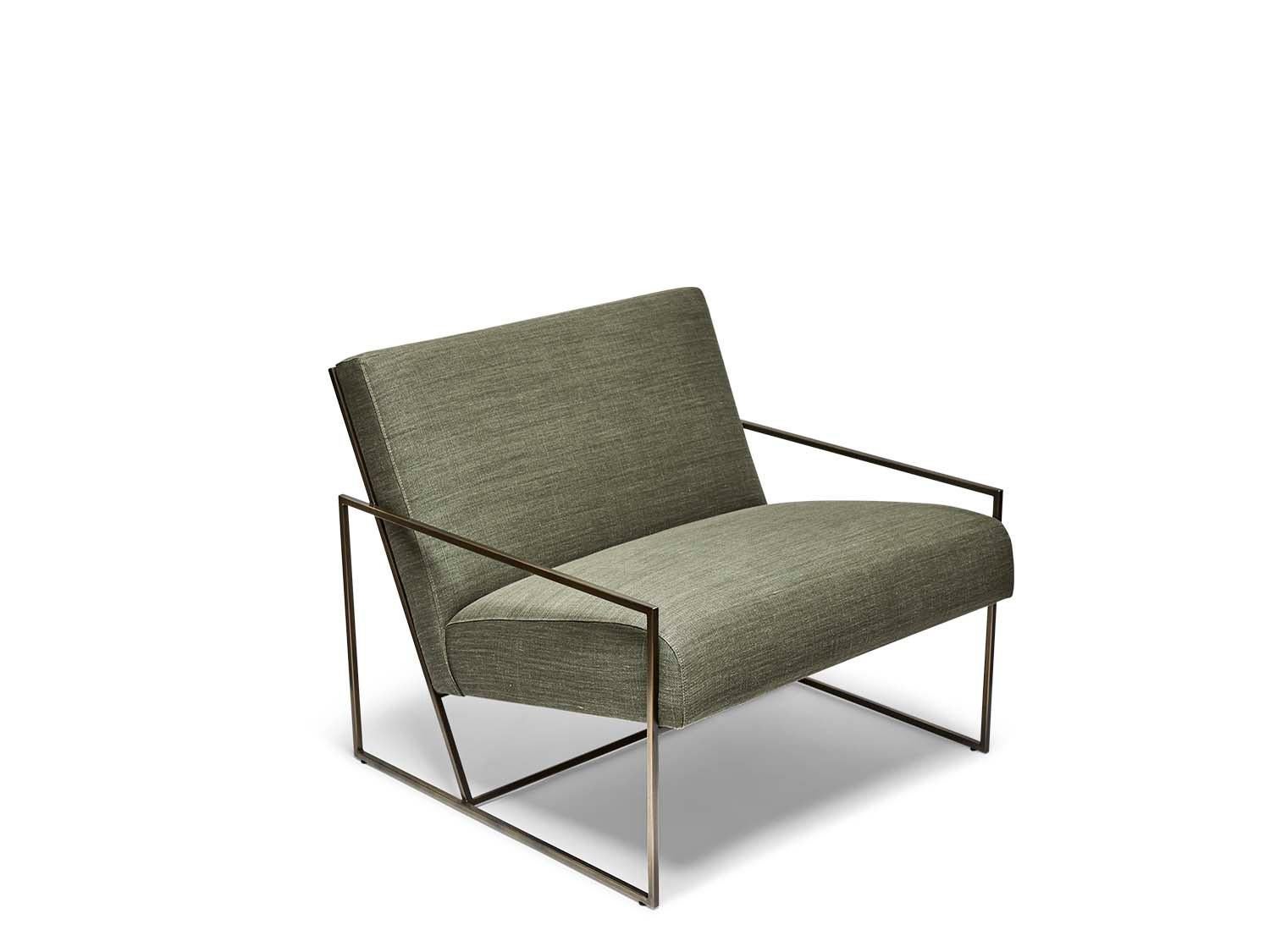 metal frame lounge chair