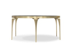Brass and Marble Coffee Table "Spider"