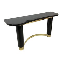 Brass and Marble Console, 1960