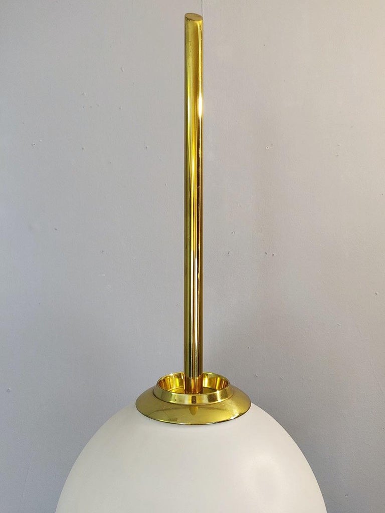 Brass and Marble Italian Floor Lamp, 1960s For Sale at 1stDibs
