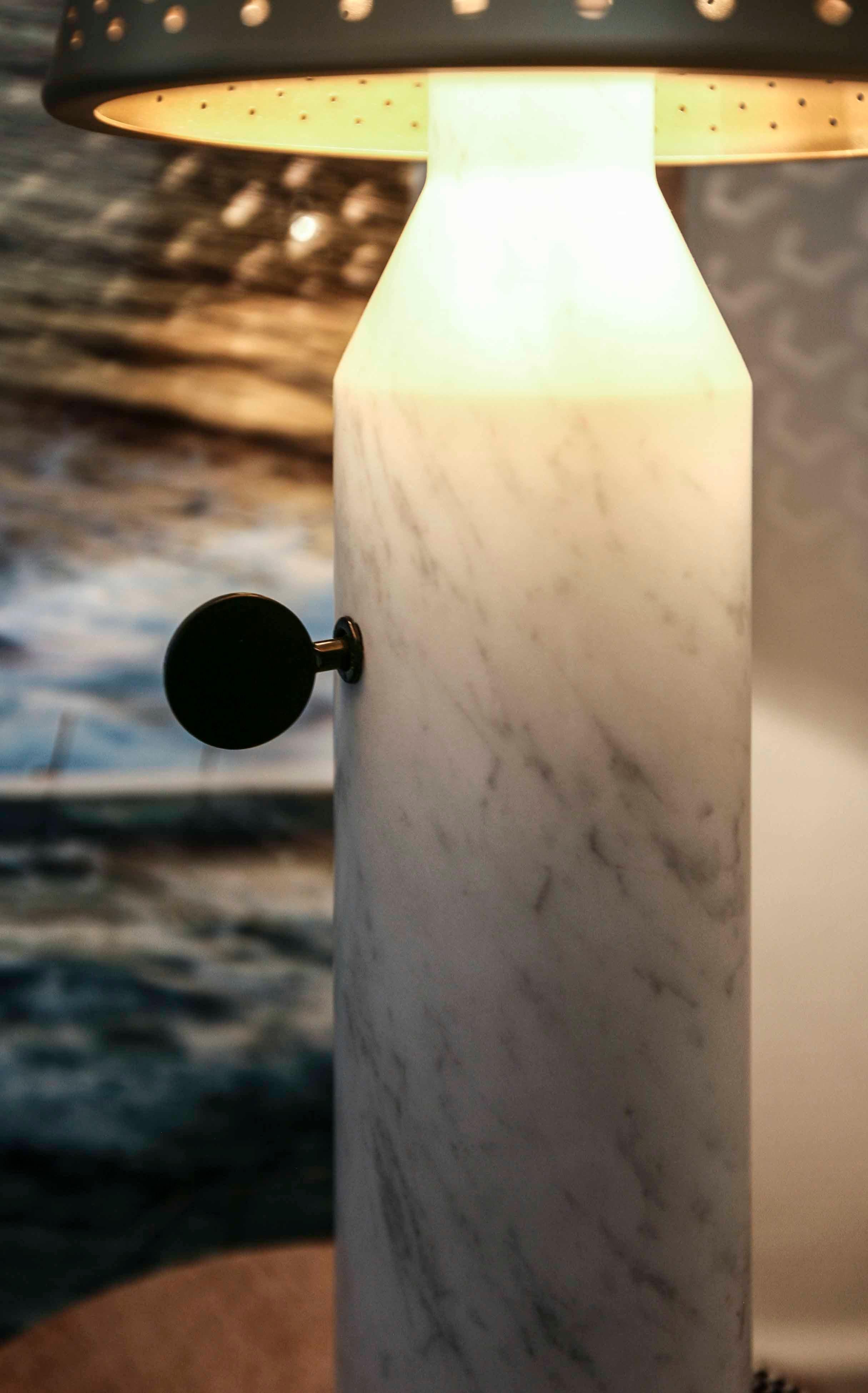 Modern Brass and Marble 